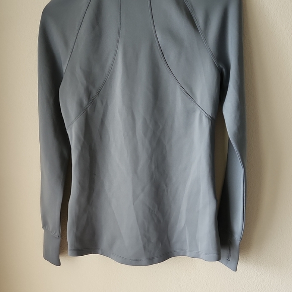 Apana Slate Gray Lightweight Jacket Sz S yoga Pilates outdoor tennis pickle ball - Picture 9 of 16
